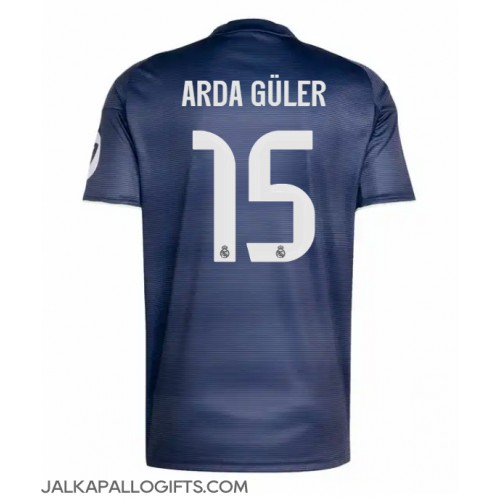 Real Madrid Arda Guler #15 Vieraspaita 2025-26 Lyhythihainen